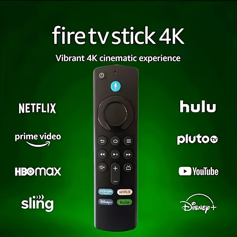 L5B83G 3rd-Gen Alexa Voice Remote - Easy Interaction with Fire TV - Enhanced Control for Streaming Media Devices - Perfect for Entertainment