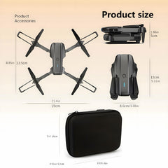 Foldable E99 Drone with Camera - Remote Control RC Drone for Beginners - Indoor and Outdoor UAV - Affordable Gift for Men - Perfect for Christmas, Halloween, Thanksgiving